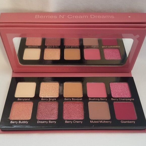 Violet Voss Cosmetics - Berries And Cream Eye Shadow Palette - Picture 1 of 8